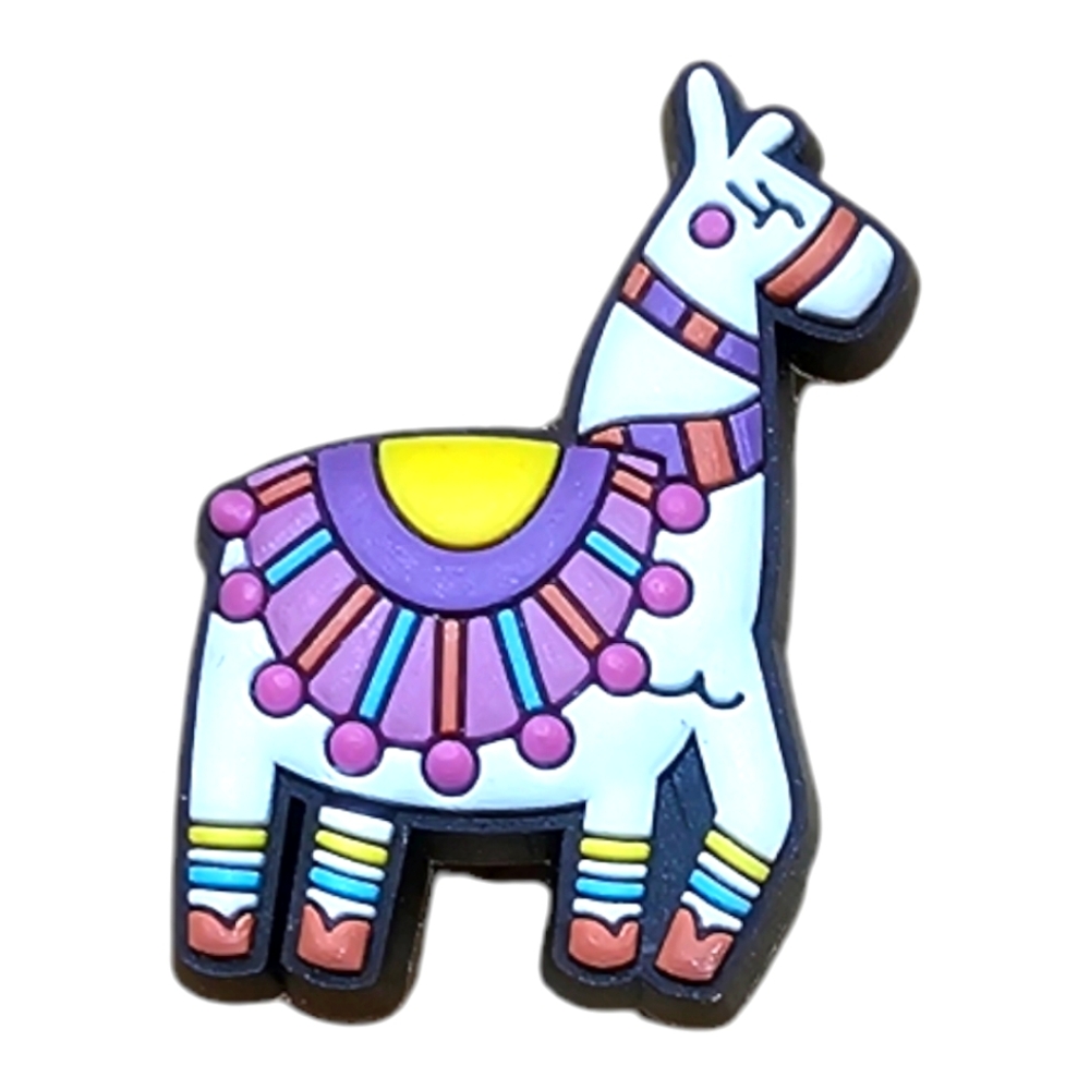 Llama Croc Charm